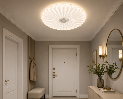griestu lampa Потолочный светильник LED 8008D/24W*2 — изображение 1
