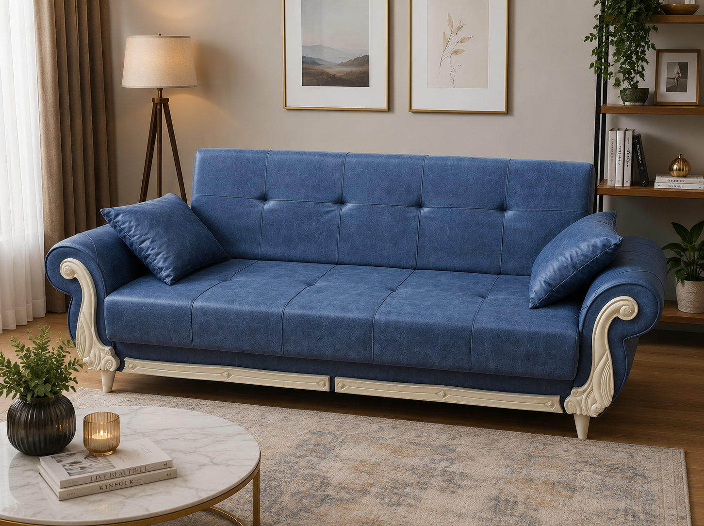 livorna_sofa Dīvāns izvelkams "LIVRONA" - Image 1