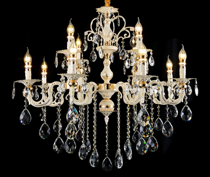 9023-6 Люстра хрустальная 9023-6+3 — изображение 1