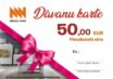 DĀVANU KARTE 50