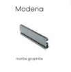 Skapis ar 4 bīdāmām durvīm un spoguli 280/240/60 cm,"sonoma+modena"+2 atvilktnes - Image 4