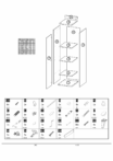 Sistēma “WERSO” W2 (grāmatu plaukts D) – Krāsa: mirdzoši balta/riviera - Image 3