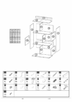 Sistēma “WERSO” W5 (3D kumode) – Krāsa: izcili balta/riviera - Image 3