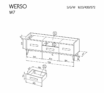 Sistēma “WERSO” W7 (RTV 2D S korpuss) – Krāsa: mirdzoši balta/riviera - Image 2