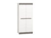 BLANCO 01 Sniega priede/MDF jauna, pelēka – drēbju skapis