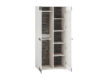 BLANCO 01 Sniega priede/MDF jauna, pelēka – drēbju skapis - Image 2