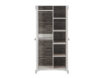 BLANCO 01 Sniega priede/MDF jauna, pelēka – drēbju skapis - Image 4