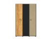 Colt 01 Oak craft gold/Black-Steel premium – гардероб 3D — изображение 3