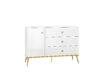 Goldin 05 Alpine White/Gloss White – Комод