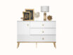 Goldin 05 Alpine White/Gloss White – Комод — изображение 3