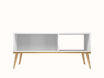 Goldin 08 Alpine White/Gloss White – žurnālu galdiņš - Image 2