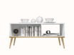 Goldin 08 Alpine White/Gloss White – žurnālu galdiņš - Image 3