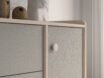 Mevel 05 tuksneša smiltis/palādija pelēks – 1D3S kumode - Image 8