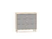 Mevel 06 Desert sand/palādija pelēks – 3S kumode