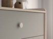 Mevel 06 Desert sand/palādija pelēks – 3S kumode - Image 8