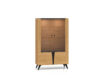 Toscania 03 Baltic Dune Oak/Prestige Black Ash – 2W2D vitrīna - Image 2