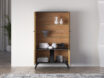 Toscania 03 Baltic Dune Oak/Prestige Black Ash – 2W2D vitrīna - Image 7