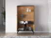 Toscania 03 Baltic Dune Oak/Prestige Black Ash – 2W2D vitrīna - Image 8