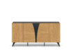 Комод Toscania 04 Baltic Dune Oak/Prestige Ash Black – 5D — изображение 2