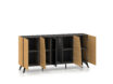 Комод Toscania 04 Baltic Dune Oak/Prestige Ash Black – 5D — изображение 5