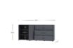 Kumode SOLO180 2D-3DR krāsa: kašmirs - Image 5