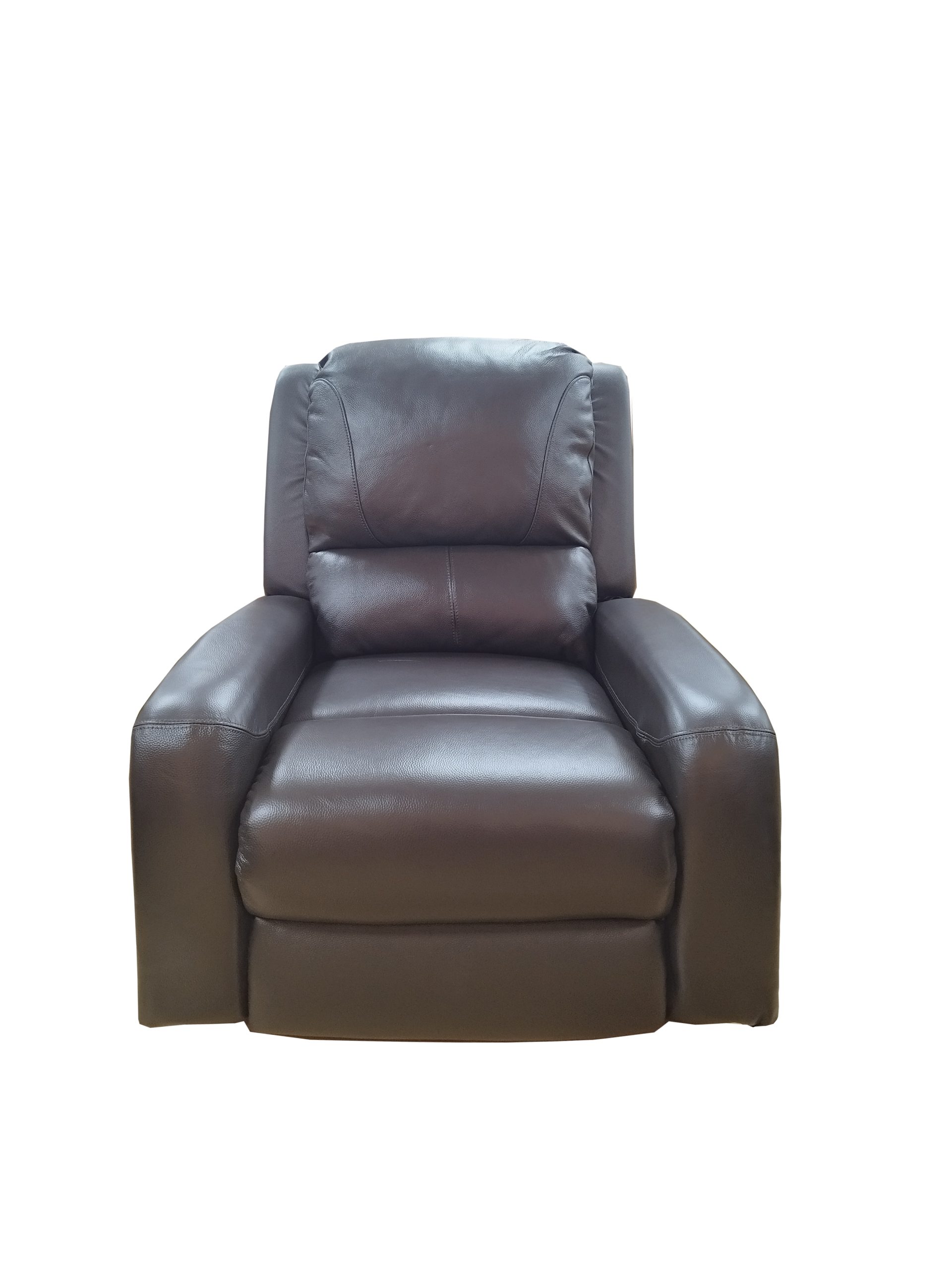 Ādas atpūtas krēsls ar relaksācijas funkciju E88