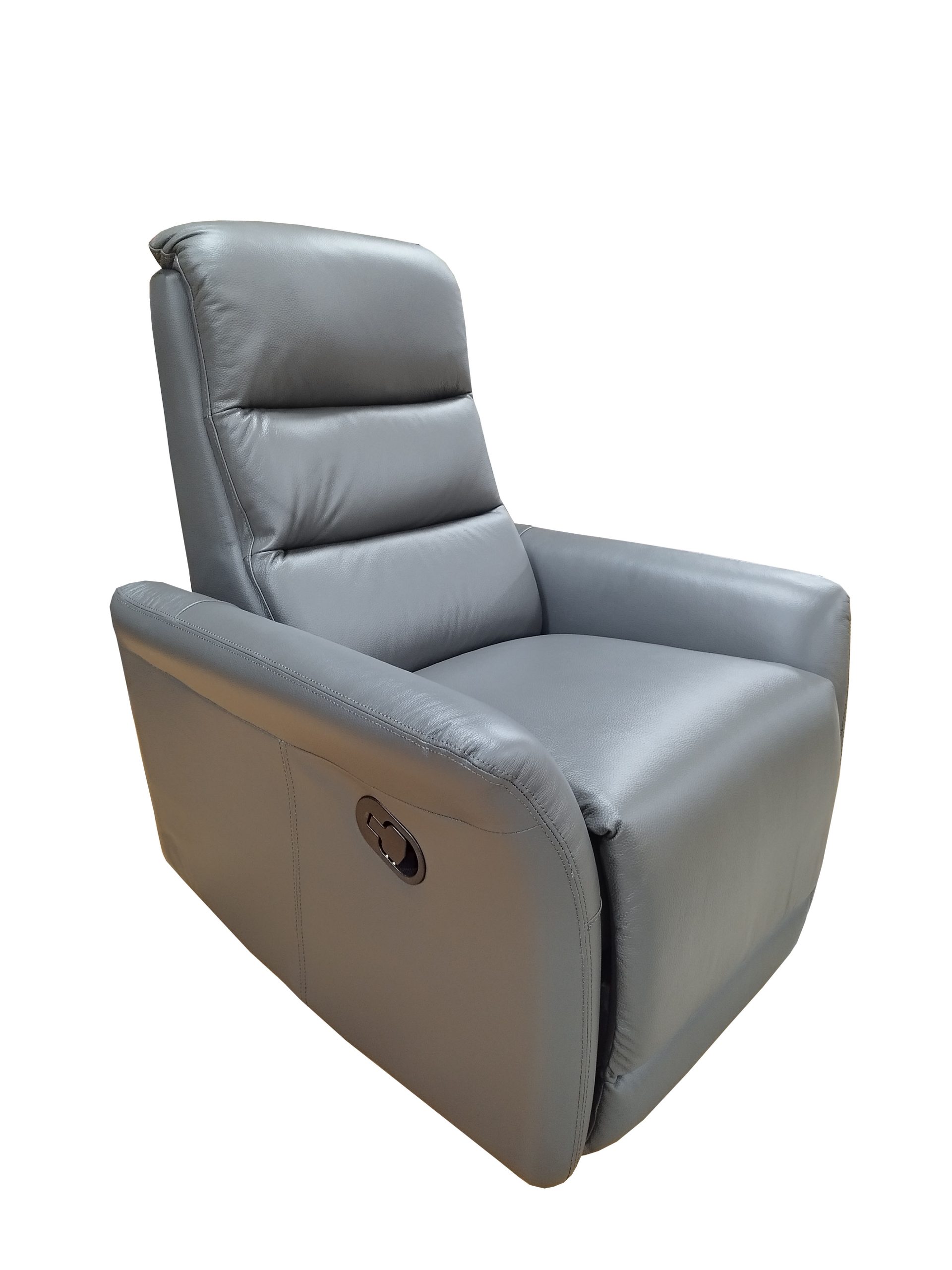 Ādas atpūtas krēsls ar relaksācijas funkciju С72A