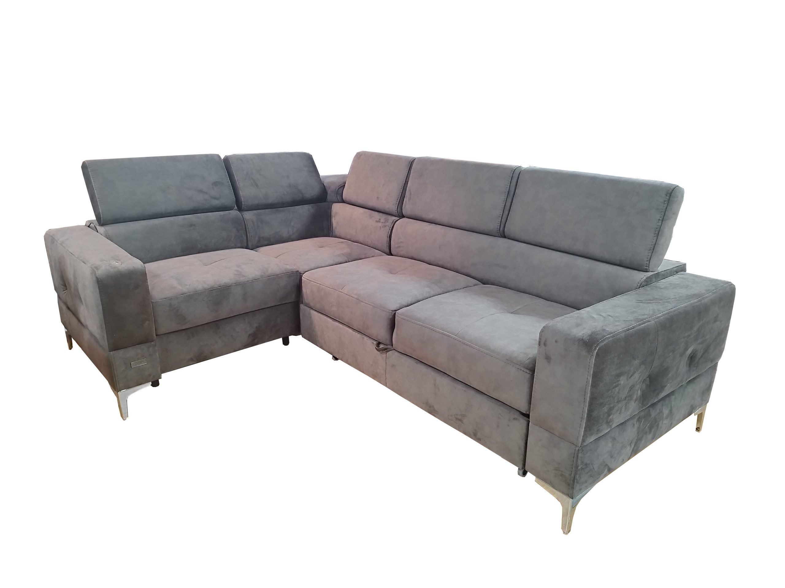 Stūra dīvāns ar relaksācijas funkciju "TOSCANIA RELAX" Kreis.
