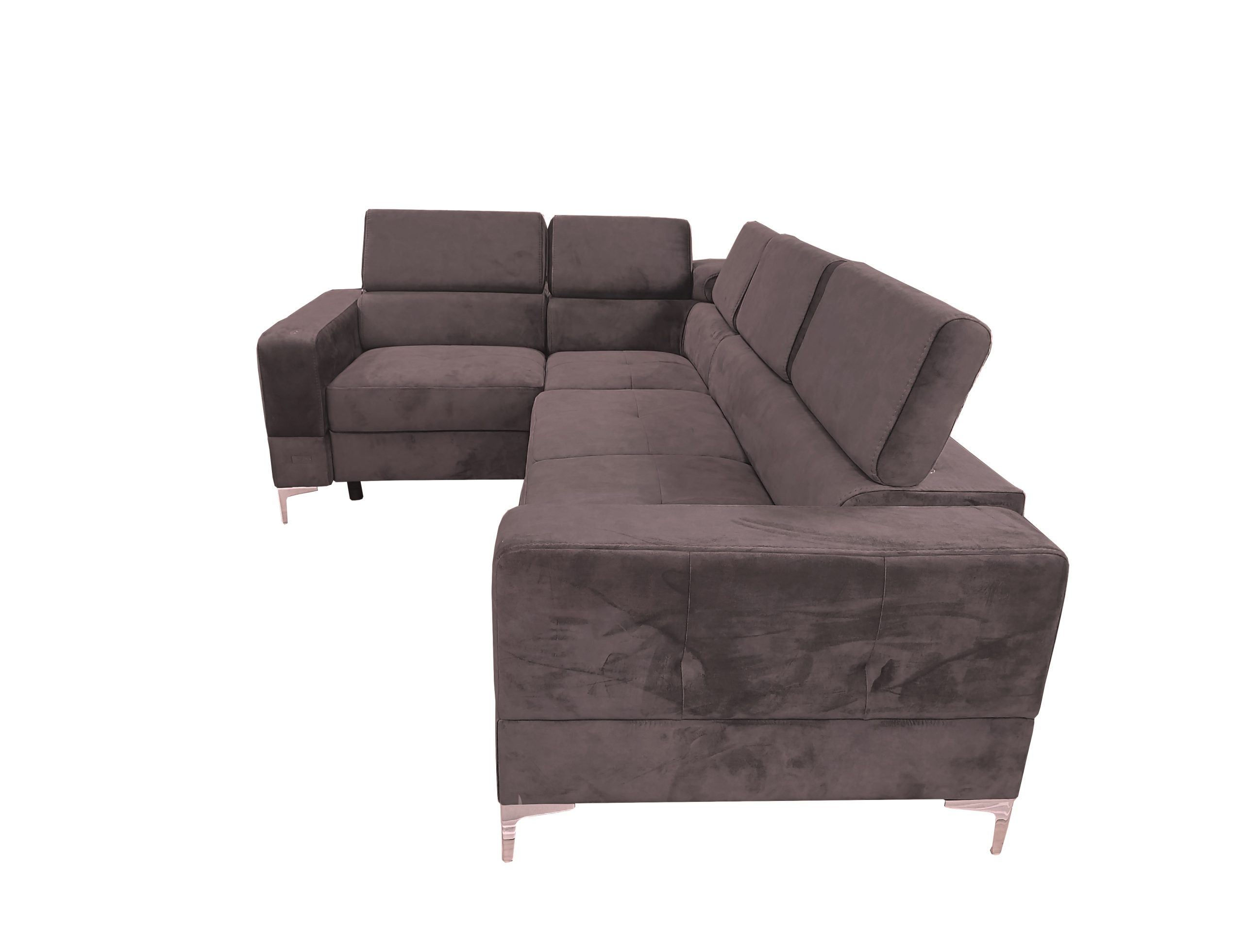 Stūra dīvāns ar relaksācijas funkciju "TOSCANIA RELAX" Kreis.