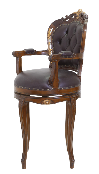 Bāra krēsls , āda, 15577