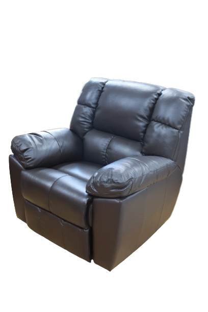 Ādas atpūtas krēsls ar relaksācijas funkciju B25