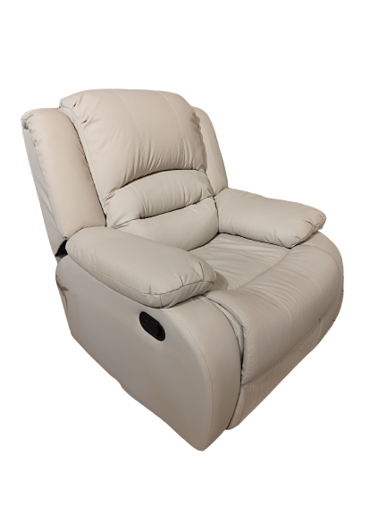 Ādas atpūtas krēsls ar relaksācijas funkciju 505-1