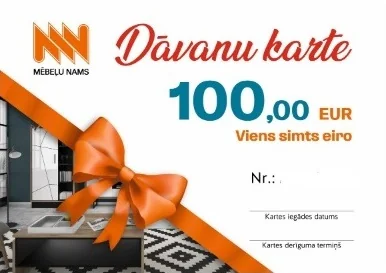 Akcijas un dāvanu kartes — mnmebeles.lv