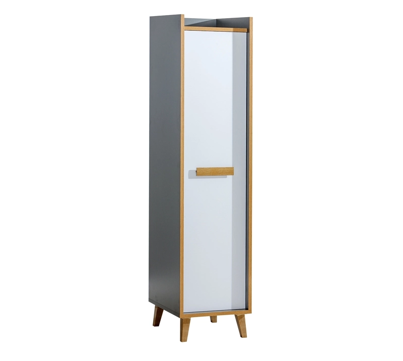 246743_system-werso-w2-regal-d-kolor-bialy-brylantowy-riviera Система “WERSO” W2 (книжный шкаф D) – Цвет: блестящий белый/ривьера — изображение 1