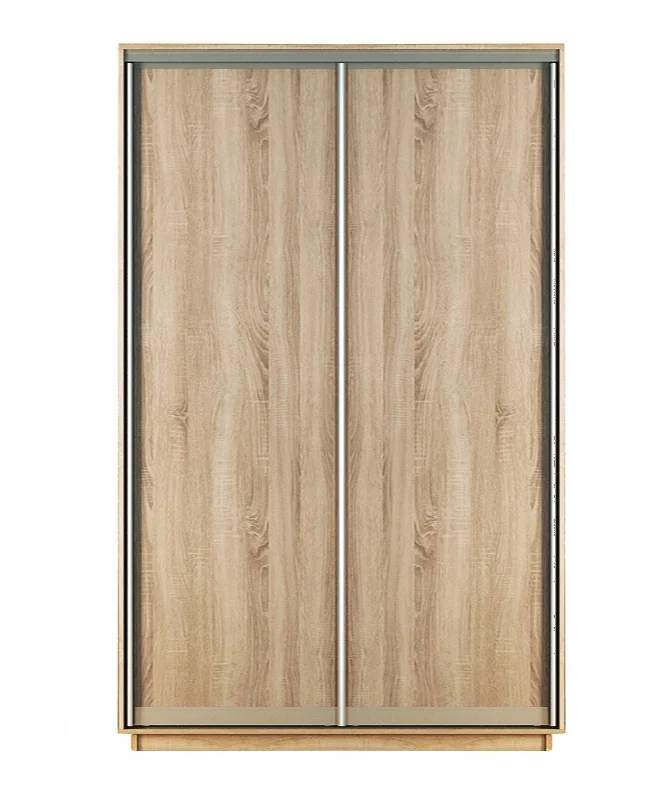 Skapis ar 2 bīdāmām durvīm 120/240/60 cm "sonoma"+2 atv.