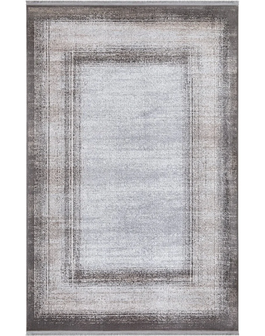 Paklājs ZYNET2466A GRI, 1.6*2.3